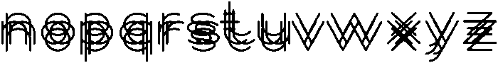 MAVERICK otf (400) Font LOWERCASE
