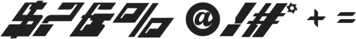 MAX SPORT otf (400) Font OTHER CHARS