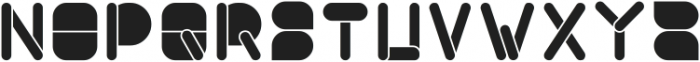 MAXIMUM KILOMETER-inside otf (400) Font UPPERCASE