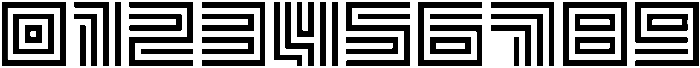 MAZE Regular otf (400) Font OTHER CHARS