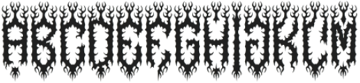 MAZER METAL otf (400) Font LOWERCASE