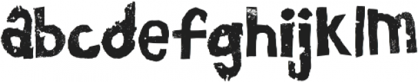 Mabatini 1 Regular otf (400) Font LOWERCASE