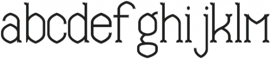Mable Light otf (300) Font LOWERCASE