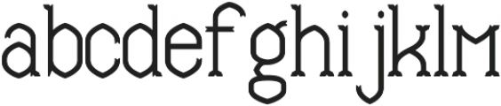 Mable otf (400) Font LOWERCASE