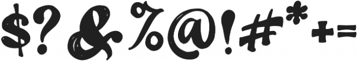 Mabrick Serif otf (400) Font OTHER CHARS