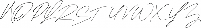 Mabrick Signature otf (400) Font UPPERCASE