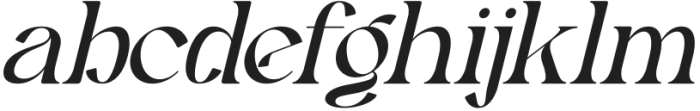 Mabyta Italic otf (400) FONT