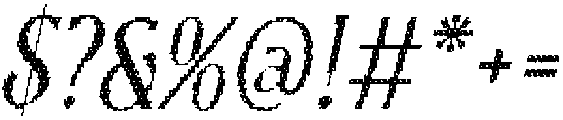 Macelon Disco Italic otf (400) Font OTHER CHARS