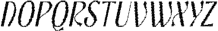 Macelon Disco Italic otf (400) Font UPPERCASE
