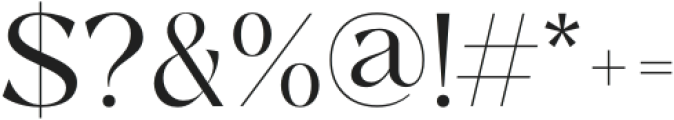 Machille-Regular otf (400) Font OTHER CHARS
