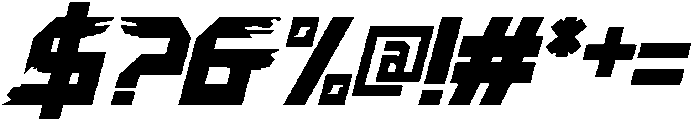 Machine Learning Regular Italic otf (400) Font OTHER CHARS