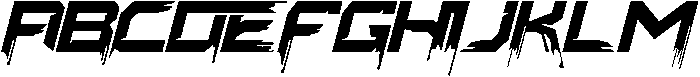Machine Learning Regular Italic otf (400) Font UPPERCASE