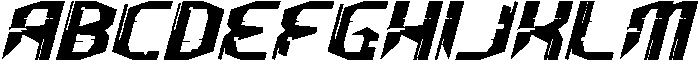 Machine Process Italic otf (400) Font