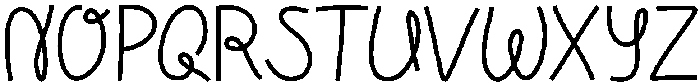 Machou Light otf (300) Font UPPERCASE