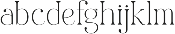 Mackelin Regular otf (400) Font LOWERCASE