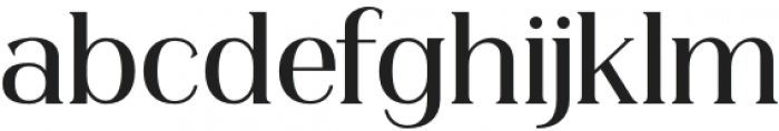 Mackle Serif Regular otf (400) Font LOWERCASE