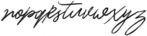 Macksaybrush otf (400) Font LOWERCASE