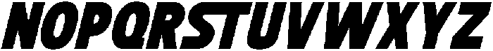 Mactis Italic otf (400) Font UPPERCASE