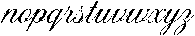Macy Script otf (400) Font LOWERCASE