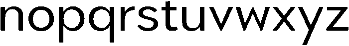 Madani-Regular otf (400) Font LOWERCASE