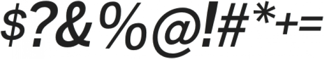 Madawaska SemiBold Italic otf (600) Font OTHER CHARS