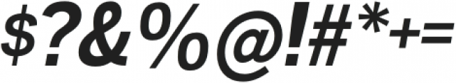 Madawaska Smallcaps Bold Italic otf (700) Font OTHER CHARS