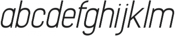 Madchen Light Italic otf (300) Font LOWERCASE