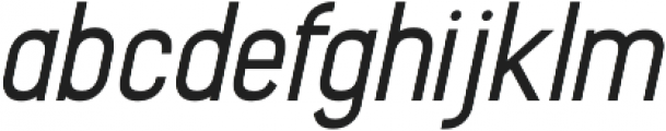Madchen Regular Italic otf (400) Font LOWERCASE