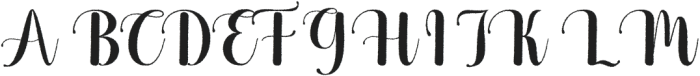 Maddidon Distort Regular otf (400) Font UPPERCASE