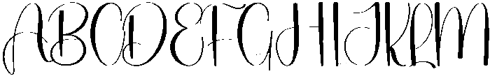 Maddison Handmade Regular otf (400) Font UPPERCASE