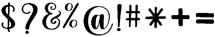 Maddison Regular otf (400) Font OTHER CHARS