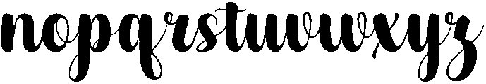 Maddison Regular otf (400) Font LOWERCASE