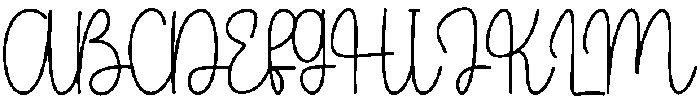 Maddisone Alphabet Regular otf (400) Font UPPERCASE