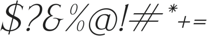 Madeilon Duskille Italic Italic otf (400) Font OTHER CHARS