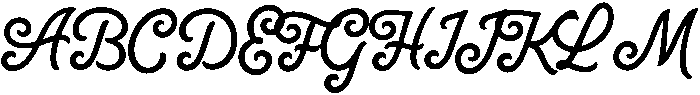 Madeleine Regular otf (400) Font UPPERCASE