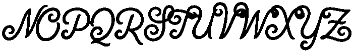 Madeleine Regular otf (400) Font UPPERCASE