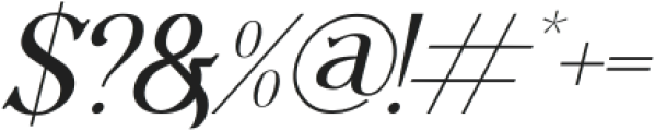 Madeline Italic otf (400) Font OTHER CHARS