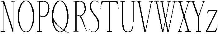 Madeline Regular otf (400) Font LOWERCASE