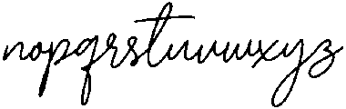 Madeline otf (400) Font LOWERCASE