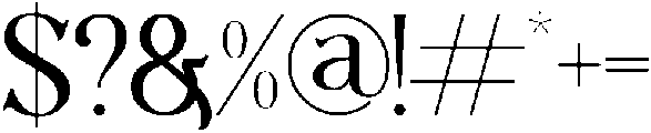 Madeline otf (400) Font OTHER CHARS
