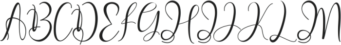 Madelline - Personal Use ttf (400) Font UPPERCASE