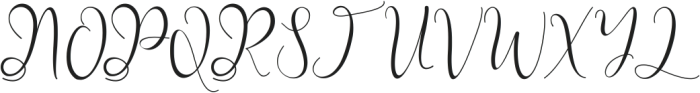 Madelline - Personal Use ttf (400) Font UPPERCASE