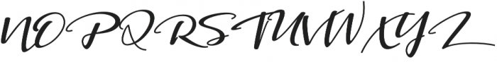 Madelon Calligraphy Regular otf (400) Font UPPERCASE
