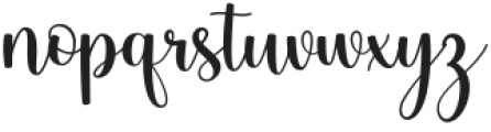 Madelyn Calligraphy Regular otf (400) Font LOWERCASE