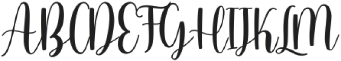 Madelyn Calligraphy Regular ttf (400) Font UPPERCASE