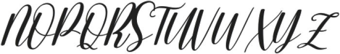 Madelyn Calligraphy Slant ttf (400) Font UPPERCASE