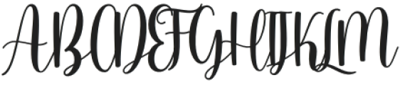 Madelyn Heart Regular otf (400) Font UPPERCASE