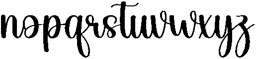 Madelyn Regular otf (400) Font LOWERCASE