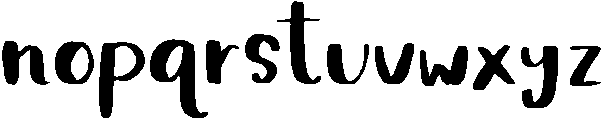 Madelyn otf (400) Font LOWERCASE