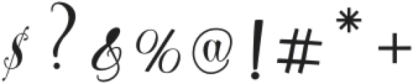 MadelynSophia-Regular otf (400) Font OTHER CHARS